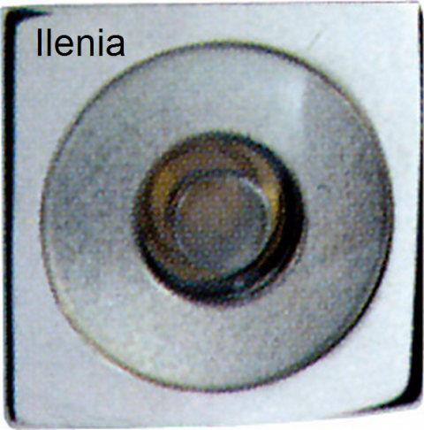 ΦΩΤΙΣΤΙΚΟ LΕD ΙLΕΝΙΑ 10-30V ΙΝΟΧ ΛΕΥΚΟ ΦΩΣ 37x37mm