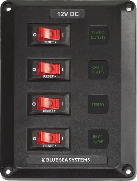 ΠΙΝΑΚΑΣ ΚΑΘΕΤΟΣ ΣΤΕΓΑΝΟΣ ΑΒS 4 ΘΕΣΕΩΝ