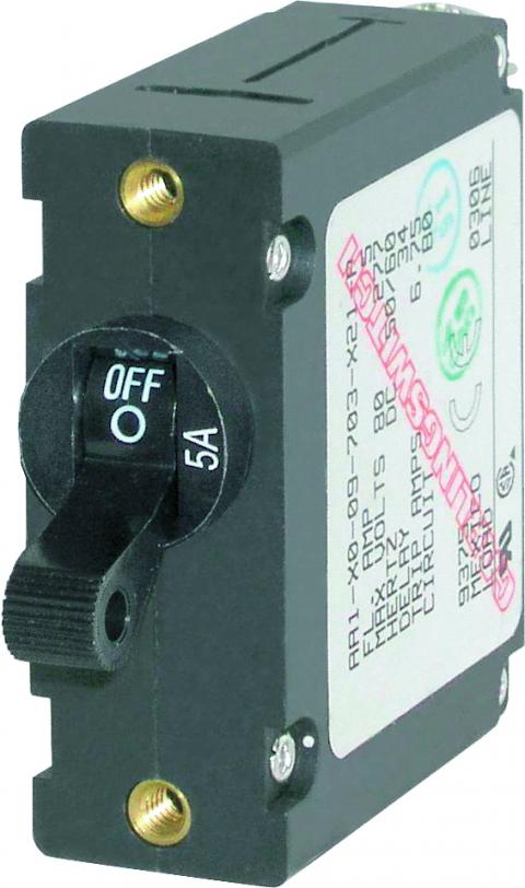 ΘΕΡΜΟΜΑΓΝΗΤΙΚΟΙ ΔΙΑΚΟΠΤΕΣ Blue Sea ΙΣΧΥΟΣ 1500Amp ΜΟΝΟΠΟΛΙΚΟΙ - ΜΑΥΡΟΣ ΜΟΧΛΟΣ