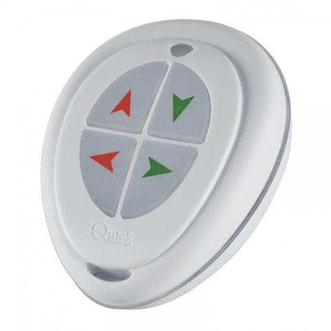 QUICK ΤΗΛΕΧΕΙΡΙΣΤΗΡΙΟ ΑΣΥΡΜΑΤΟ ΠΟΜΠΟΣ 4 ΚΑΝΑΛΙΩΝ ΤΣΕΠΗΣ P02+ 869.8 MHZ