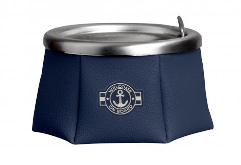 MARINE BUSINESS ΤΑΣΑΚΙ ΔΕΡΜΑΤΙΝΗΣ WOB ΜΠΛΕ Ø11,5cm - H9cm