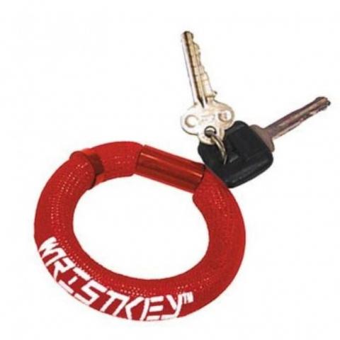 CHUMS FLOATEYES NEON WRIST ΕΠΙΠΛΕΟΝ ΒΡΑΧΙΟΛΙ ΚΑΡΠΟΥ ΜΠΡΕΛΟΚ ΚΛΕΙΔΙΩΝ - ΚΟΚΚΙΝΟ