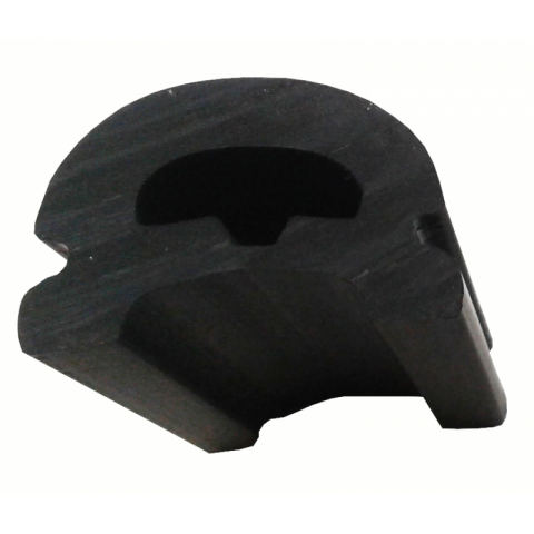 ΠΡΟΦΙΛ ΣΚΑΦΟΥΣ ΜΑΥΡΟ C55 - 52mm (E/mt)